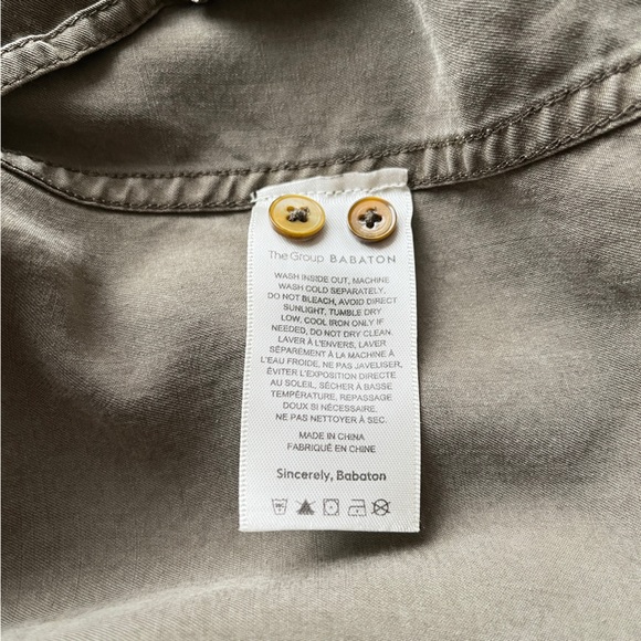 Babaton Oversized Collared Shirt, szS - Picture 4 of 5